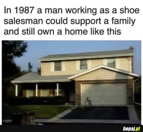Jeden sprzedawca butów utrzymał rodzinę.