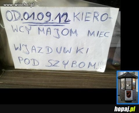 I wszystko jasne