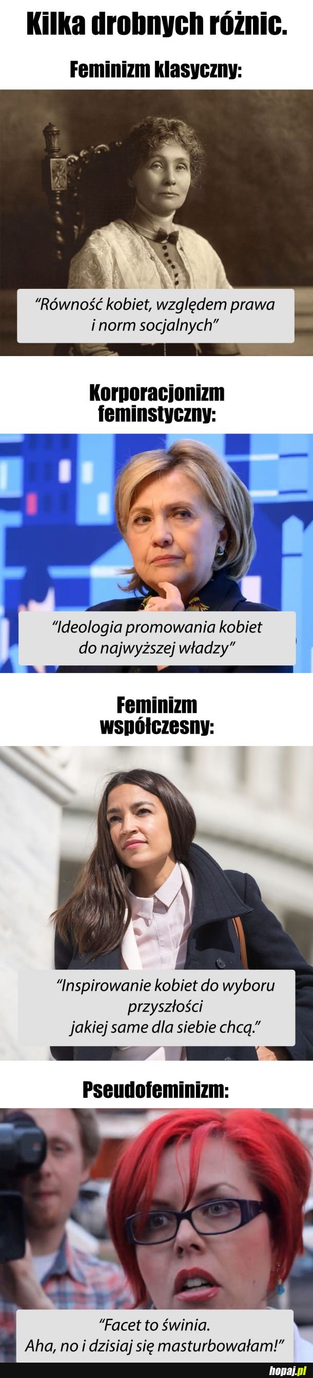 Feminizm taki bywa...