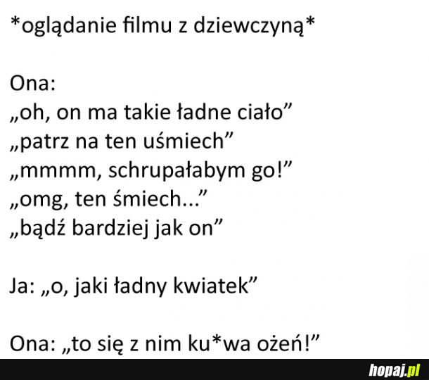 Oglądanie filmu z laską