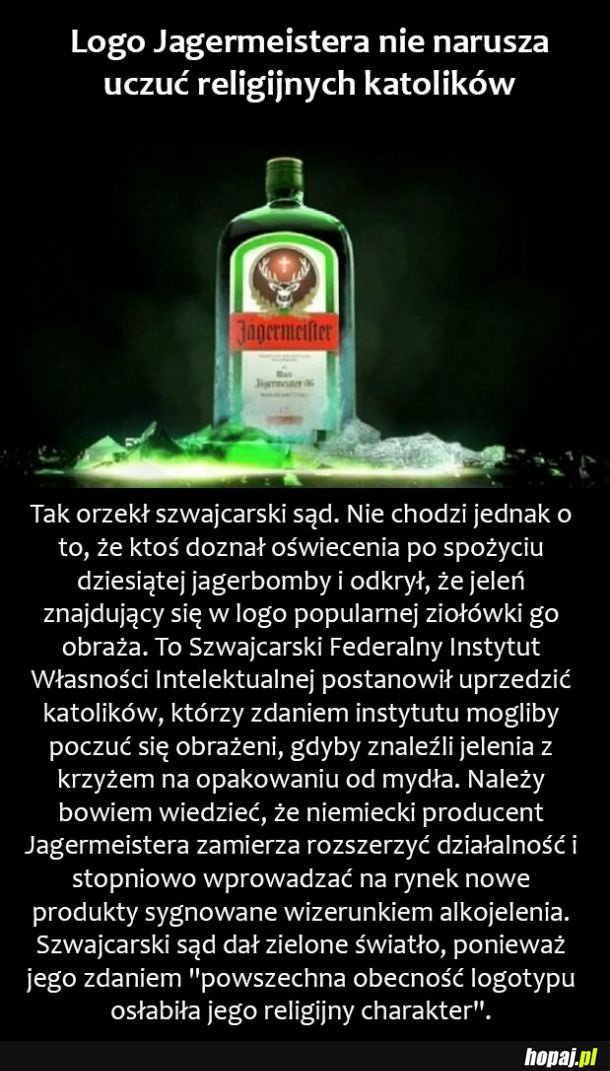 Jagermeister nie obraża