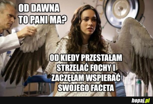 Od dawna to pani ma