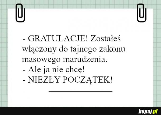 Zakon marudzenia
