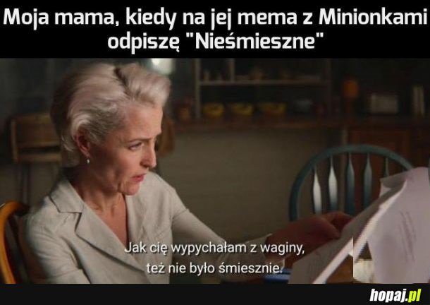 Nic nie poradzę, że mnie to nie bawi