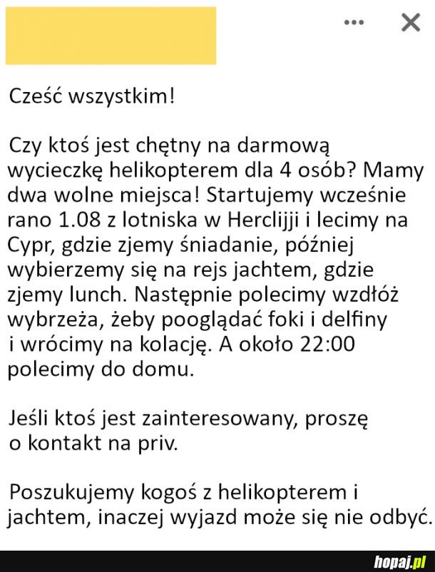 Darmowa wycieczka