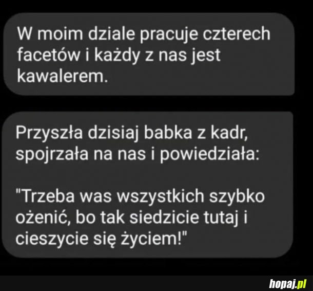 Niby to tylko mem, ale przez kult związków niektórzy jak słyszą że ktoś jest singlem to muszą go koniecznie zeswatać z kimś..