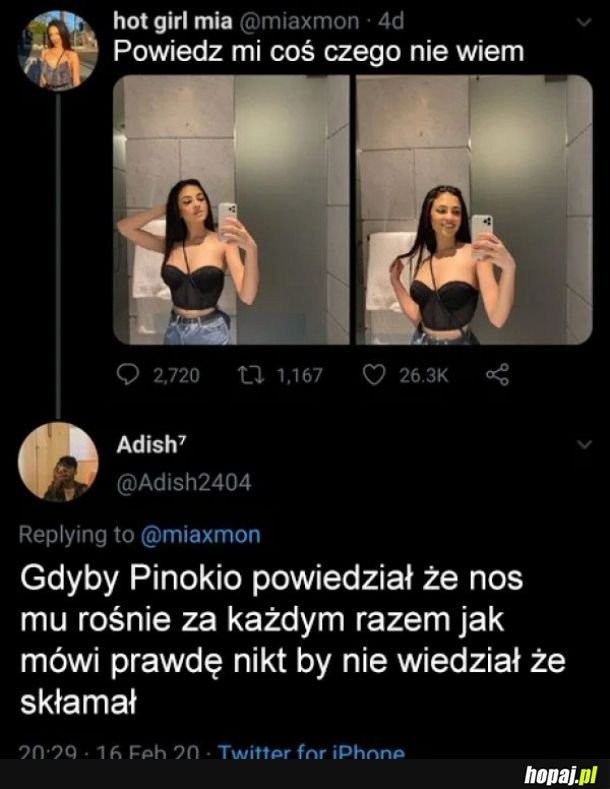 Coś czego nie wie