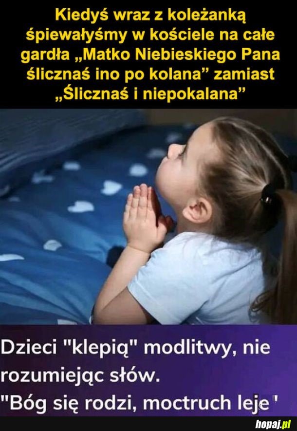 Modlitwy dzieci