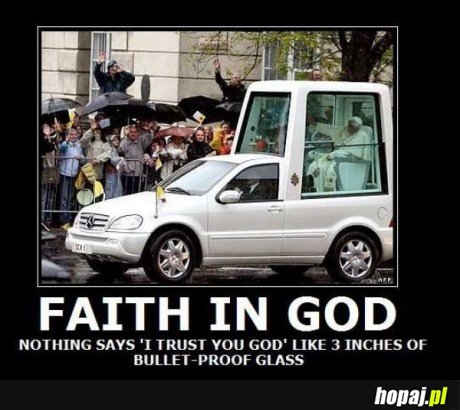 Faith in god