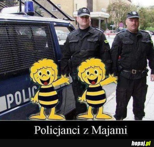POLICJANCI Z MAJAMI.