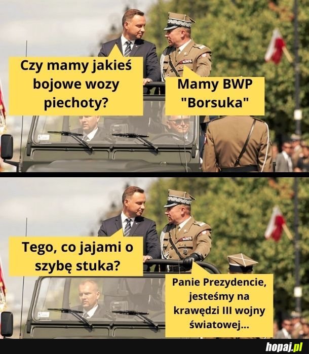 Mamy Borsuka.