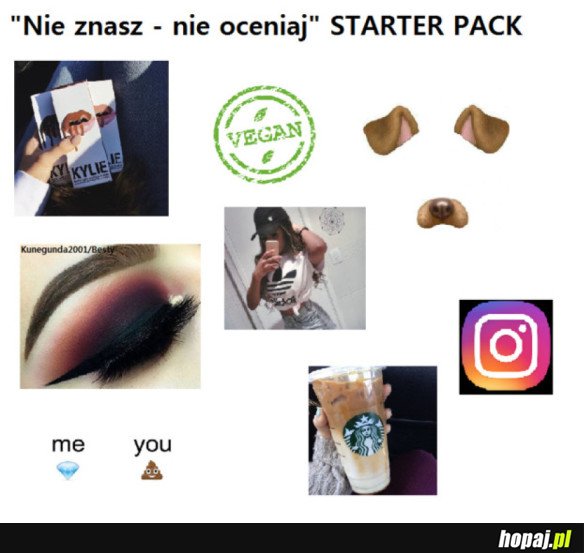 Karyny takie są