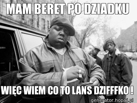 MAM BERET PO DZIADKU