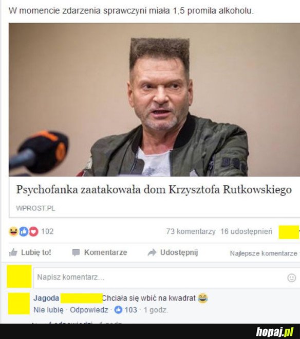 CHYBA SIĘ JEJ UDAŁO