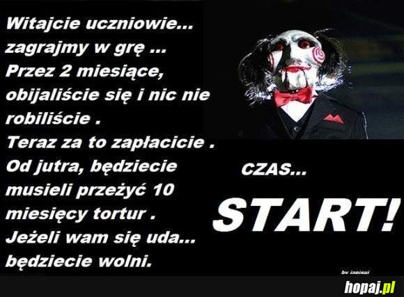 Witajcie uczniowie