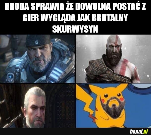 Ach ci męscy brodacze