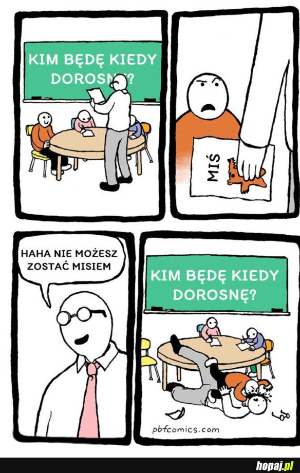 KIM BĘDZIESZ JAK DOROŚNIESZ?