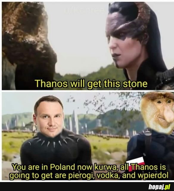 Thanos w Polsce