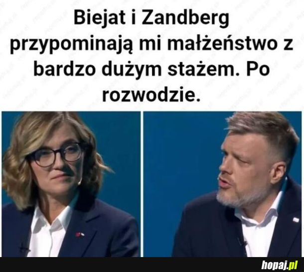 Biejat vs Zandberg.
