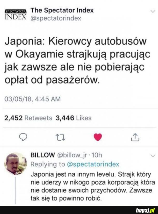 Tak się powinno strajkować