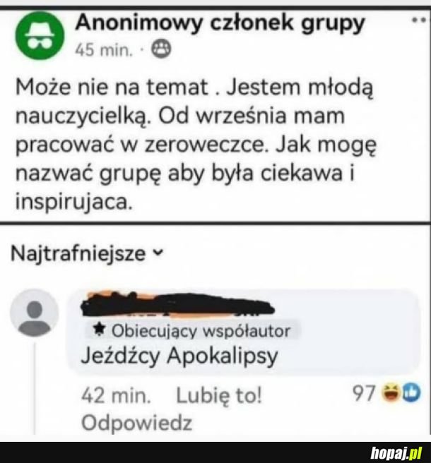 Grupa w zerówce