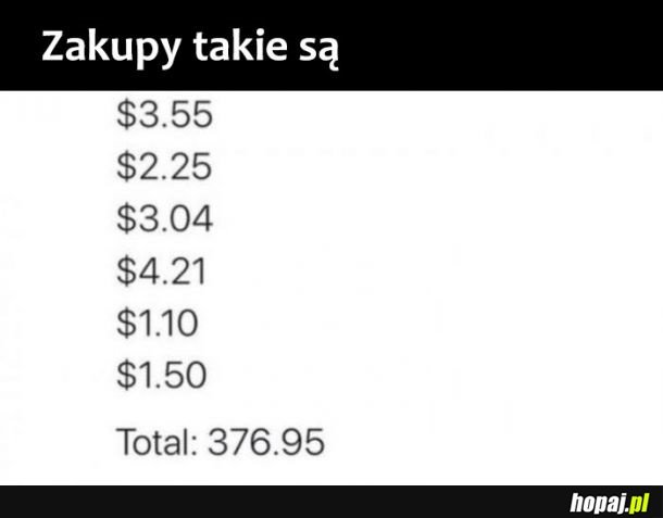 Zakupy