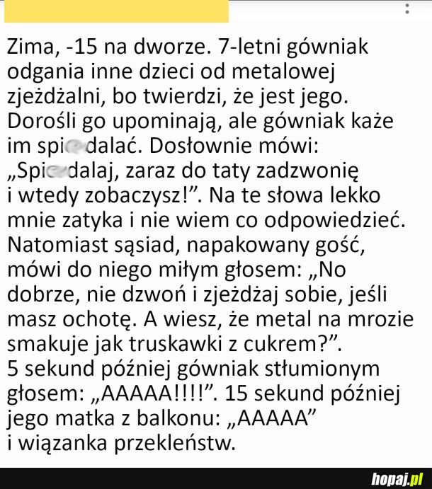 Sposób na gówniaka
