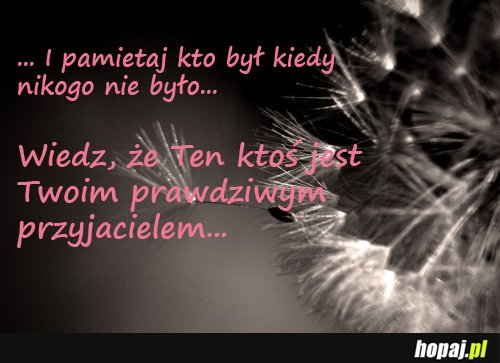 Przyjaciel..