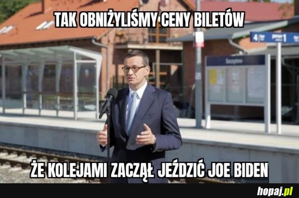 Pseudoelity zazdroszczą Polakom tanich biletów PKP