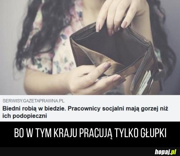 Opłaca się być na socjalu