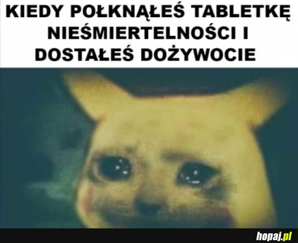 Nie chcę już żyć na tej planecie 