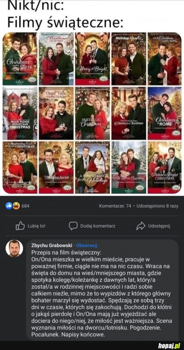 Filmy świąteczne