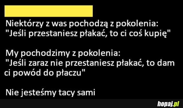 Nie jesteśmy tacy sami