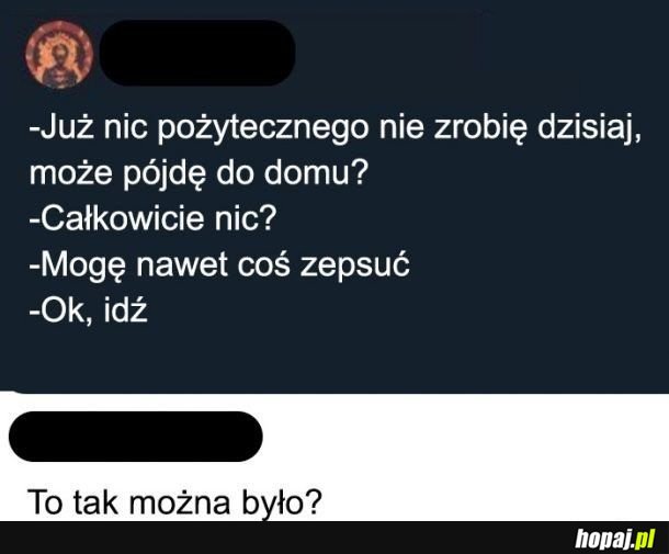 Coś pożytecznego