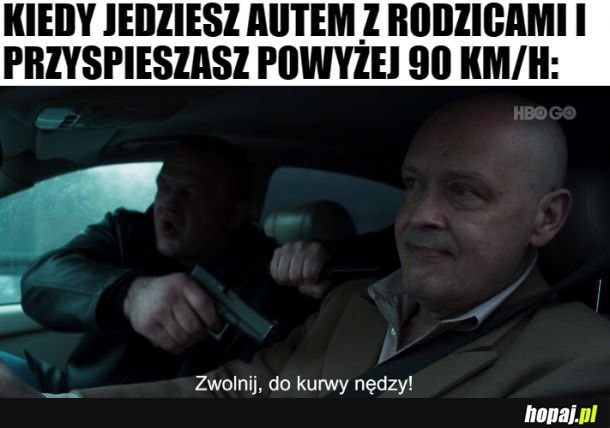 Synku nie pędź tak