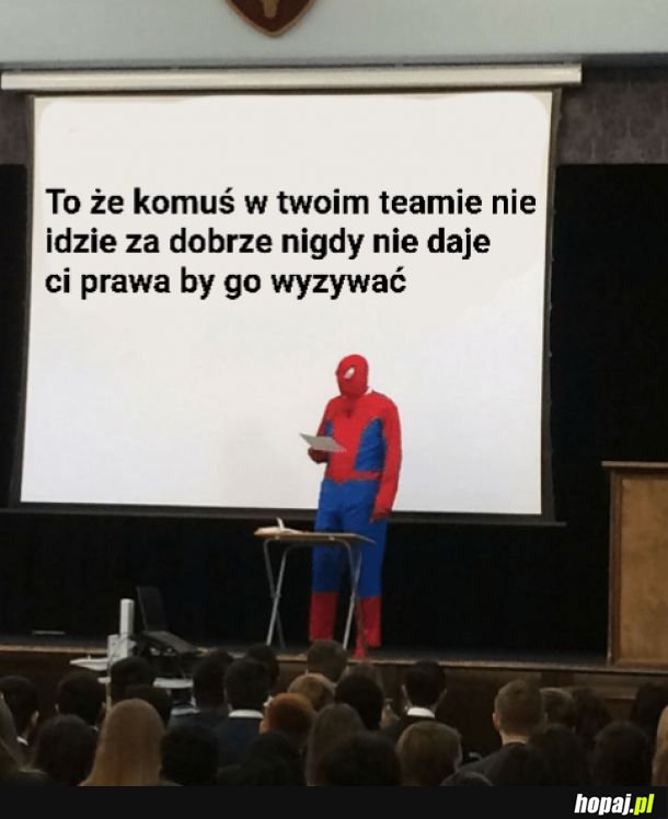 Spiderman mówi prawde,toxici należy tępić