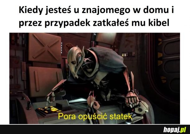 Wpadłeś w duże kaka tym razem!