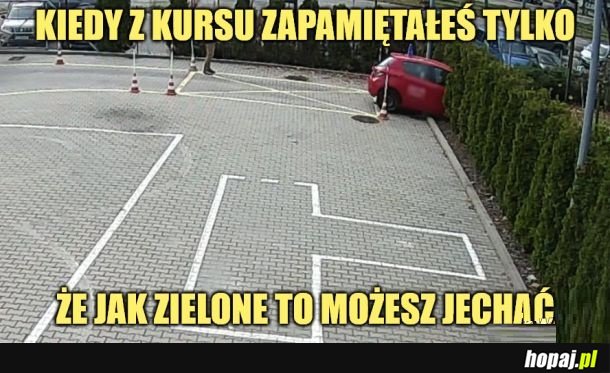 Zielone.