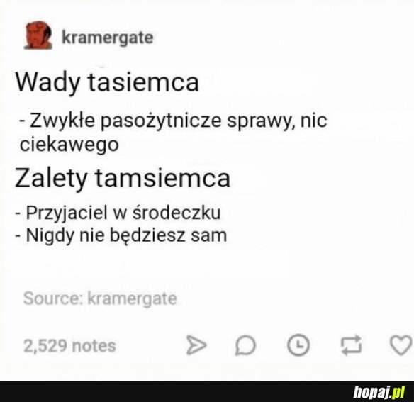 ZŁAP TASIEMCA JUŻ DZIŚ!