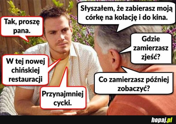 ROZMOWA Z OJCEM DZIEWCZYNY PRZED PIERWSZĄ RANDKĄ