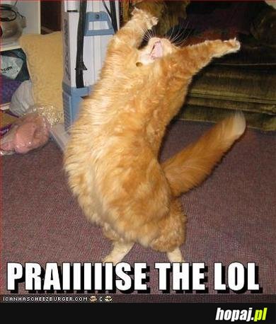 Praiiise the lol...