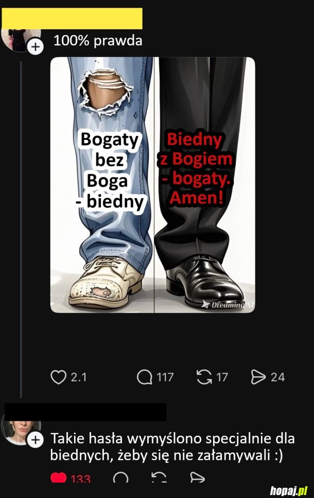 Slogany dla biednych