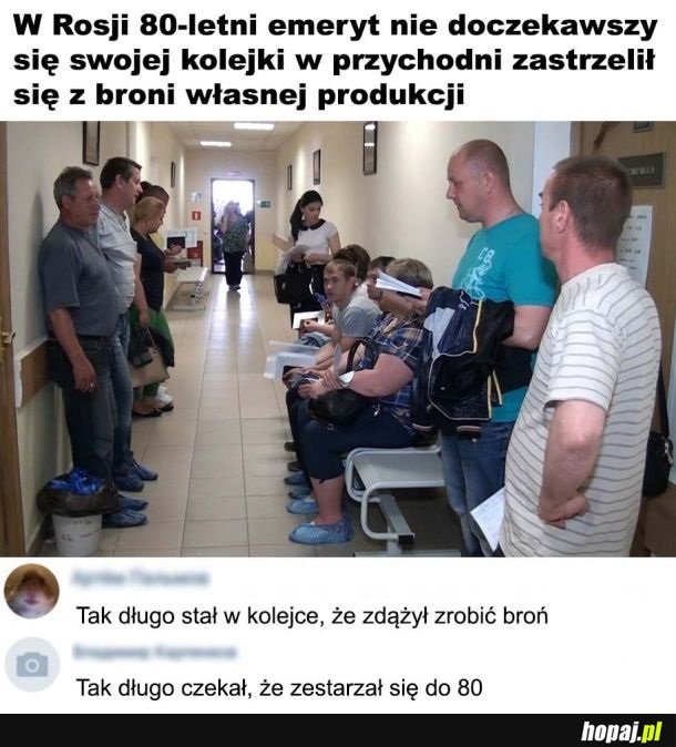 Nie wytrzymał