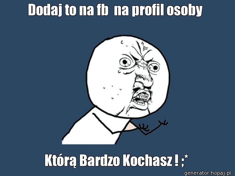 Dodaj to na fb  na profil osoby 