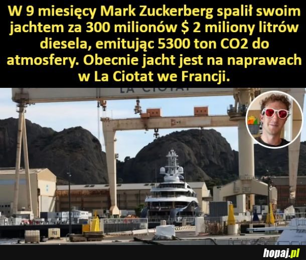 Jacht Zuckerberga