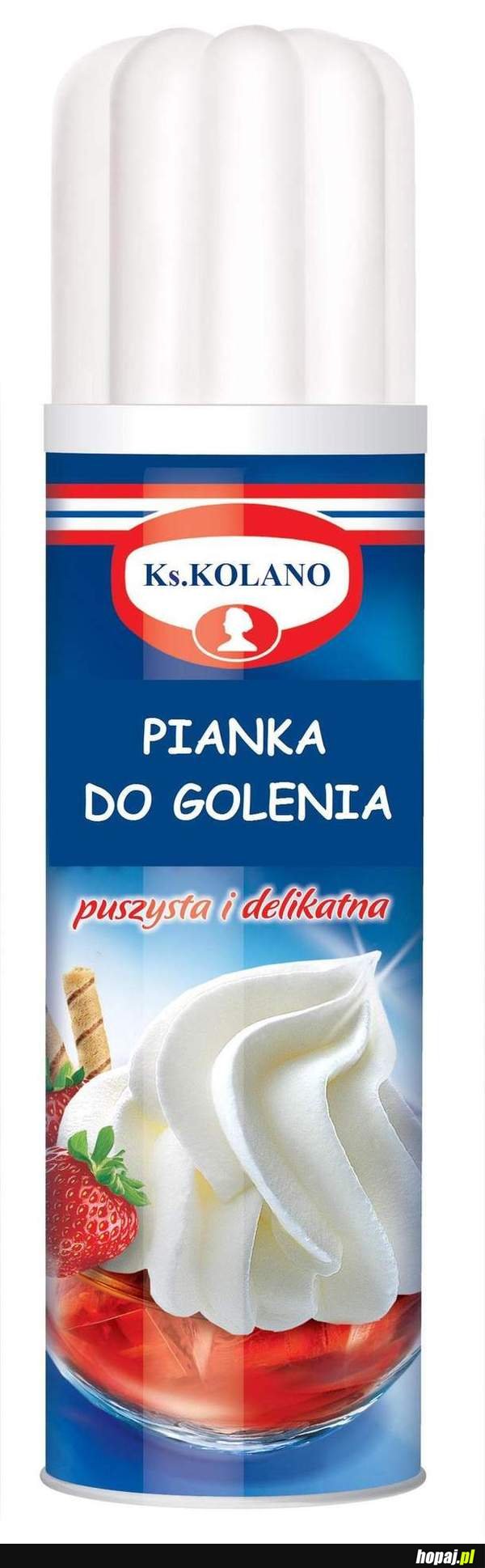 Pianka do golenia kolan