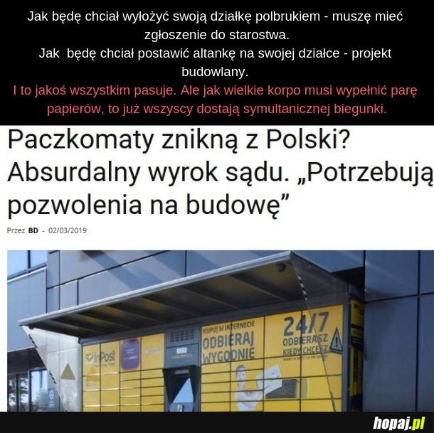 Serio - takie rzeczy trzeba zgłaszać 