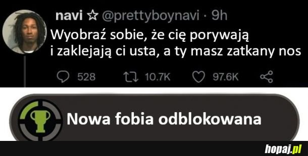 Nowa fobia odblokowana