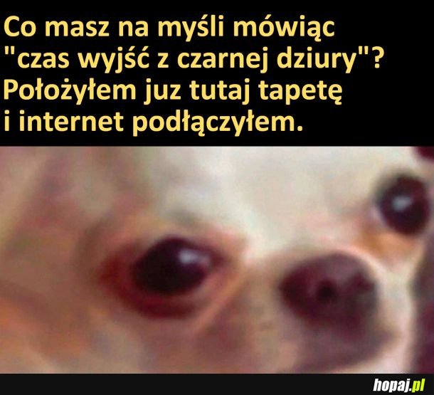 Już się tu urządziłem