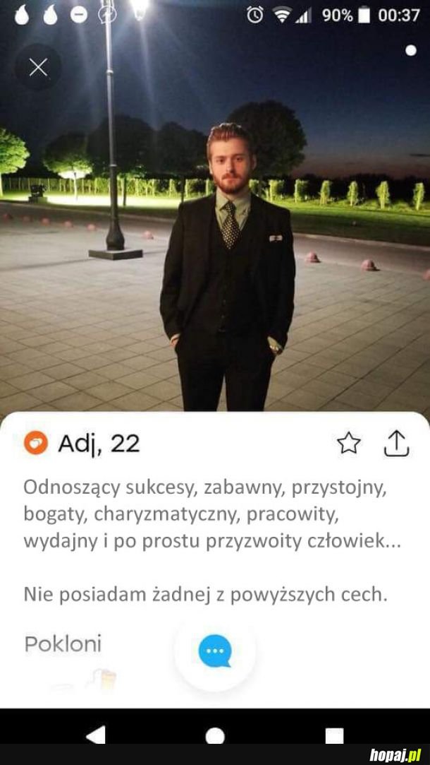 Szczery profil